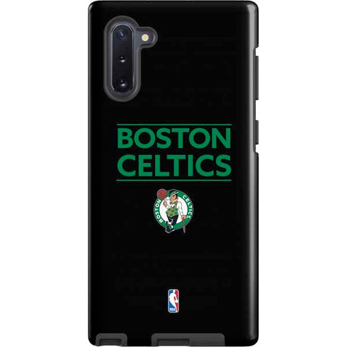 NBA Boston Celtics Standard - Black Galaxy Cases